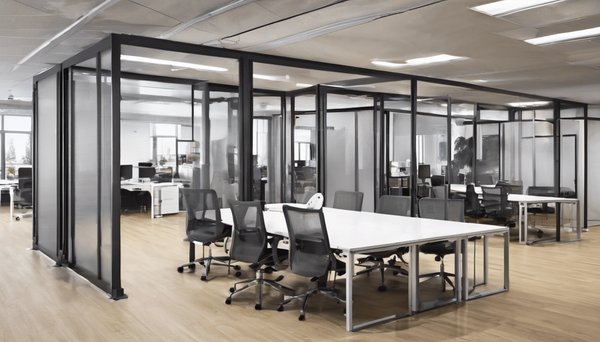 Optimisez votre espace de travail à nice grâce aux cloisons mobiles