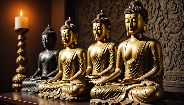 Embellissez votre intérieur avec des statues de bouddha élégantes