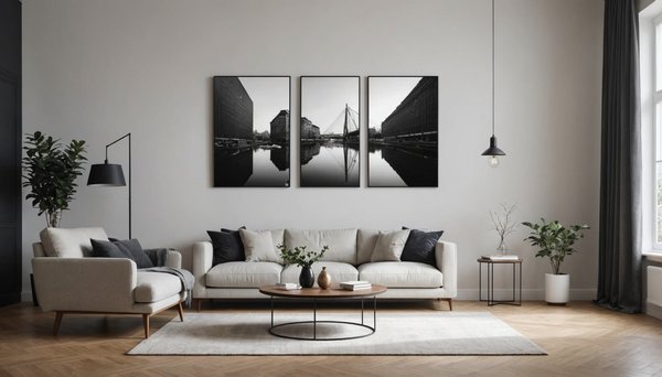 Transformez votre intérieur avec des tableaux minimalistes élégants