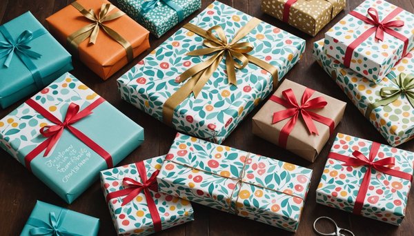 Papiers cadeaux fantaisie originaux pour tous vos événements