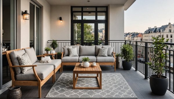 Idées de meubles pour balcon : style et confort réunis